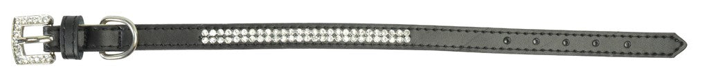 Camon Collare in Pelle con Strass Fucsia 12x330 mm Camon Collare in Pelle con Strass Fucsia 12x330 mm